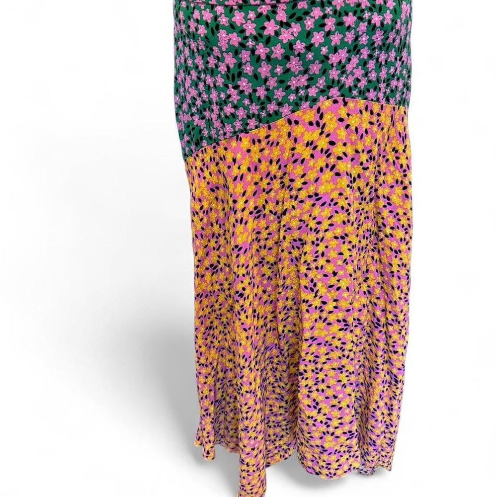 SOLD!!!!!!!! Topshop Floral Maxi Skirt - Pink and Yellow